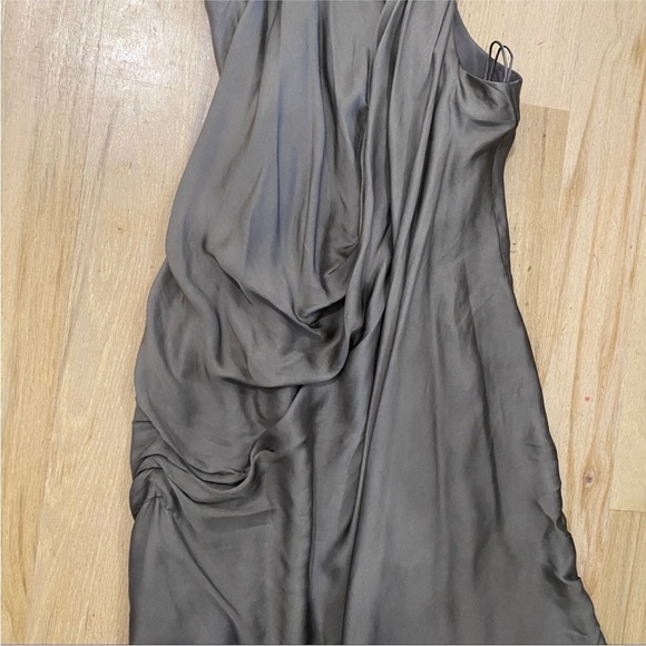 Helmut Lang gathered 100% silk dress Y2K NWOT - Picture 9 of 10